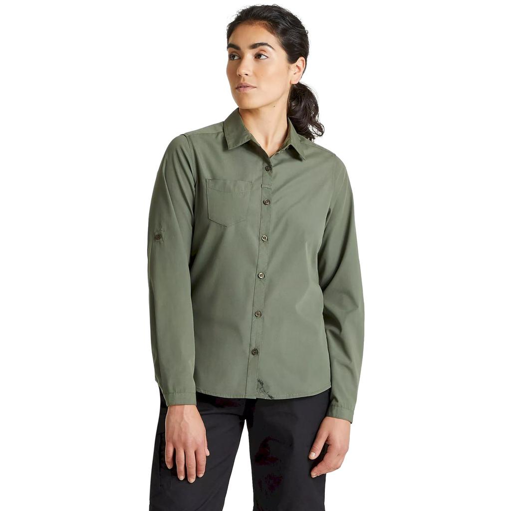 Craghoppers Womens/Ladies Expert Kiwi Long-Sleeved Shirt