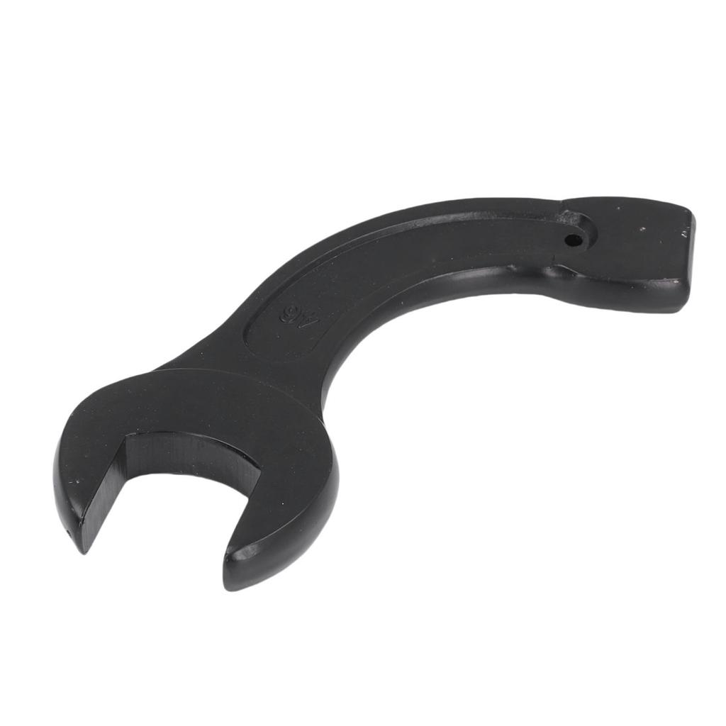Open Tapping Wrench High Carbon Steel Heavy Duty Bent Handle Single Head Wrench for Repair Maintenance 46mm   1.81in