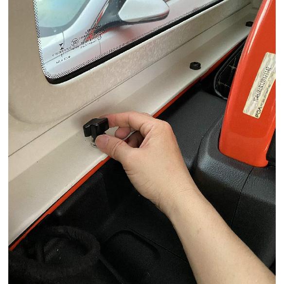 Universal Hard Top Quick Removal Fastener Thumb Screw And Nut Kit Compatible For 1995-2018 Jeep Wrangler YJ TJ JK JKU Sports Sahara Freedom Rubicon X