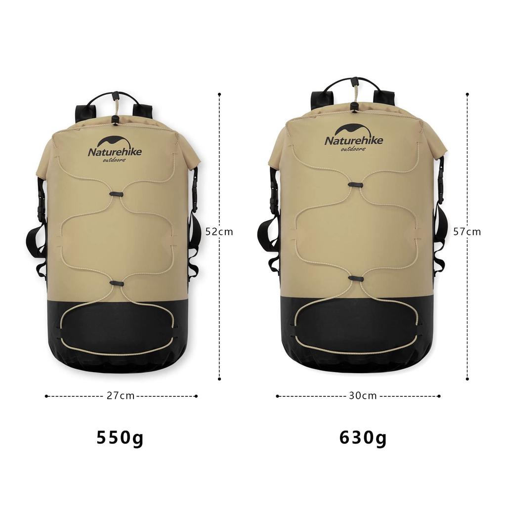 Official Shop Waterproof Dry Completely Disaster Prevention Waterproof Large Can Separate Dry and Beach Sea [Naturehike] Bag, Bag, Rucksack, Bike,