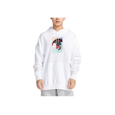 Puma Kreslená potlač písmen Mikina Pánske topy Biela 578902-02