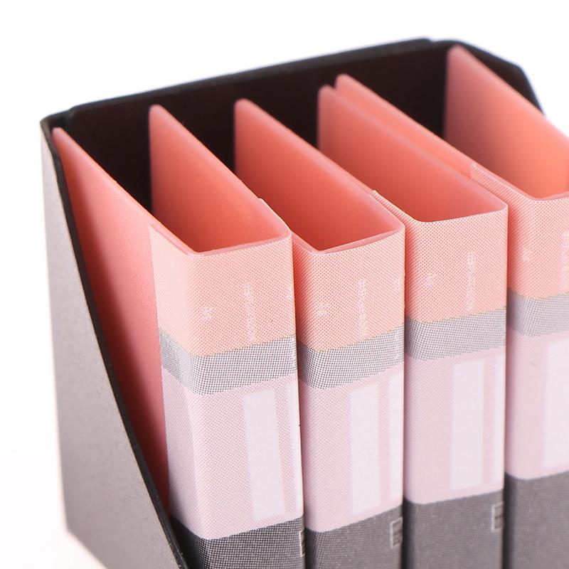 1 Set Mini Writing Board Clip Notebook File Folder Stationery Board Toys Office Desk Simulation Folder Model Dollhouse Parts
