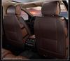 Universal Breathable Leather Car Seat Cover with Lumbar Support - Multi-Color Summer Cushion