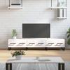 Vidaxl TV Cabinet, White, 150X36X30 Cm, Wood-Based Material
