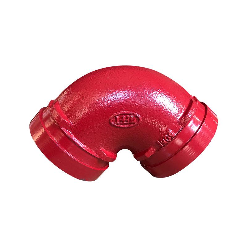Firefighting Grooved Clamp Reducing Tee Fittings