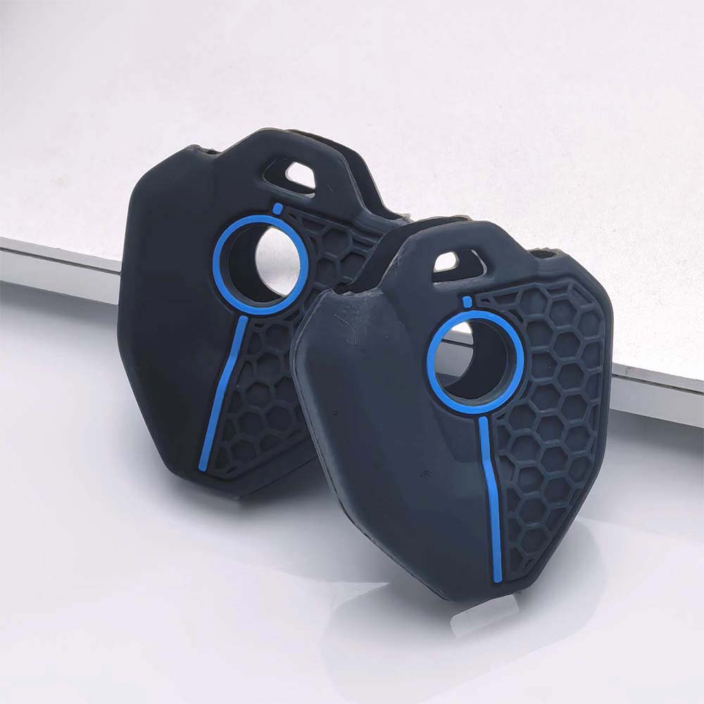 Key Fob Cover for CFMOTO 250NK 250SR 300NK 300SR 400NK 650NK Silicone Protective Case Scratch Resistant Shockproof Durable Key Holder