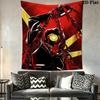 ULTRAKILL Wall Tapestry Aesthetic Wall Hanging Printed Fabric Blanket Decorative Tapestries for Bedroom Living Room Home Decor