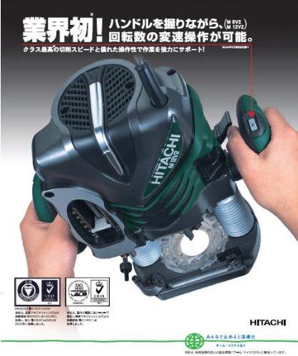 HiKOKI Electronic Router Shaft Diameter 12mm Single Phase 100V 1430W Depth Fine Adjustment Mechanism M12V2 Speed/Cutting