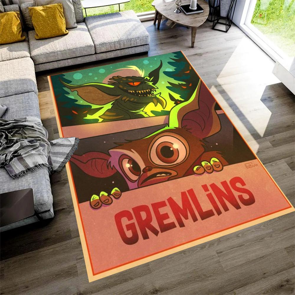 Gremlins Floor Mat Suitable For Playrooms Kitchen Foyer Balcony Antislip Carpet Decorate Offices Perfect Gift For Womenmen