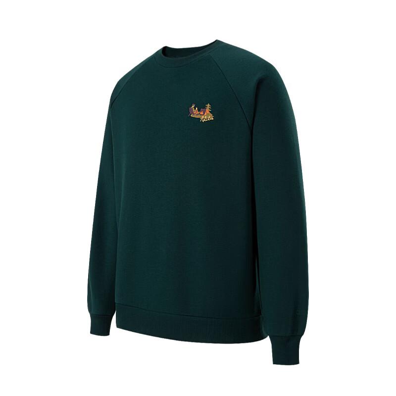 Adidas FW25 Knitted Sports Crew Neck Pullover Long Sleeve Sweatshirt Men sweatshirt KF9643 S