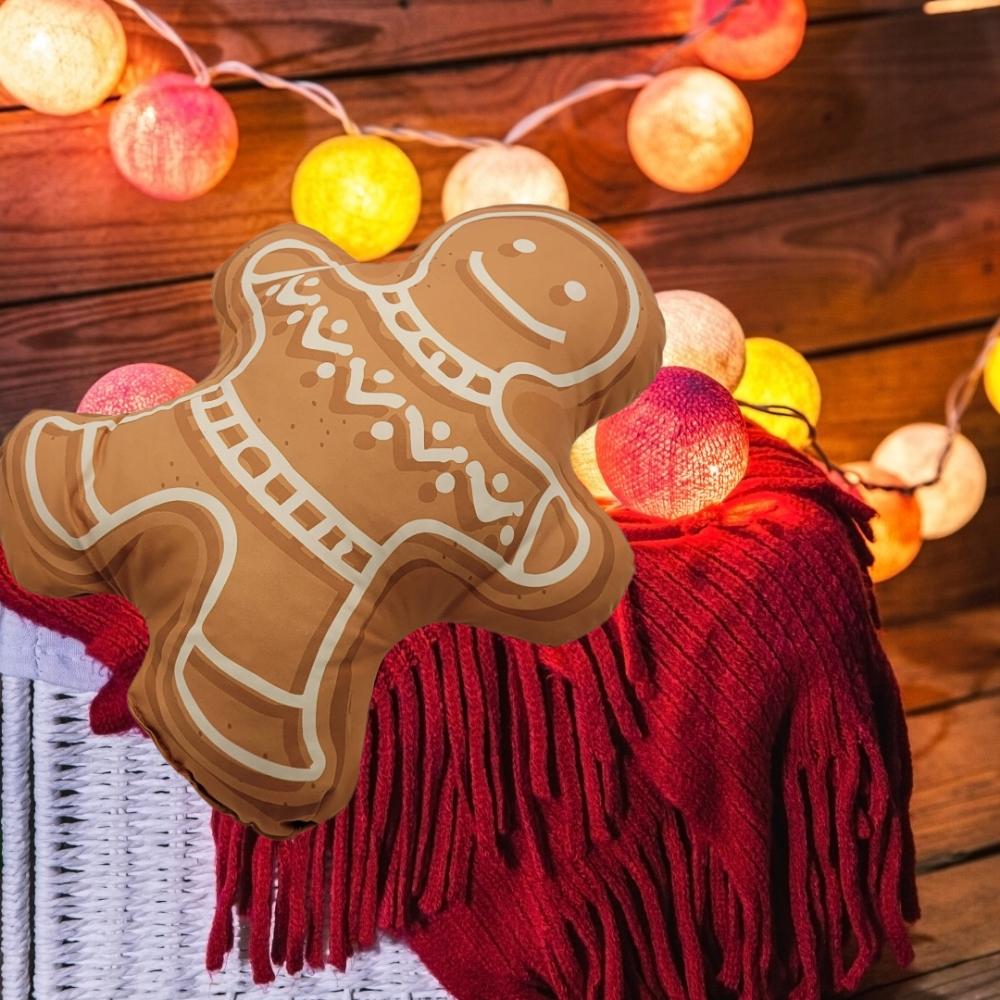 Pan Ciastek Poduszka Świąteczna Ciasteczko Piernik Podusia Piernik