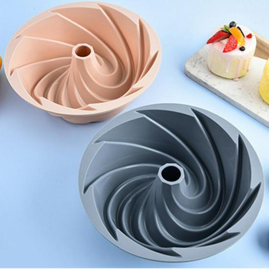 Forma silikonowa do ciasta chiffon - Łatwe wyjmowanie Forma do pieczenia savarinu
