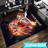 Custom Name Rug Heat Miami Team Spirit Area Rug Suitable for Indoor And Outdoor,Carpets for Homes, Offices,Living Rooms,Home Decor,Christmas Gift
