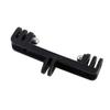 Camera Holder Double Head with Screw Supports 2 Cameras Simultaneously Action Camera Bracket for Gopro Hero 8 7 6 5 4S/ 4 /3+ /3 /2/ 1