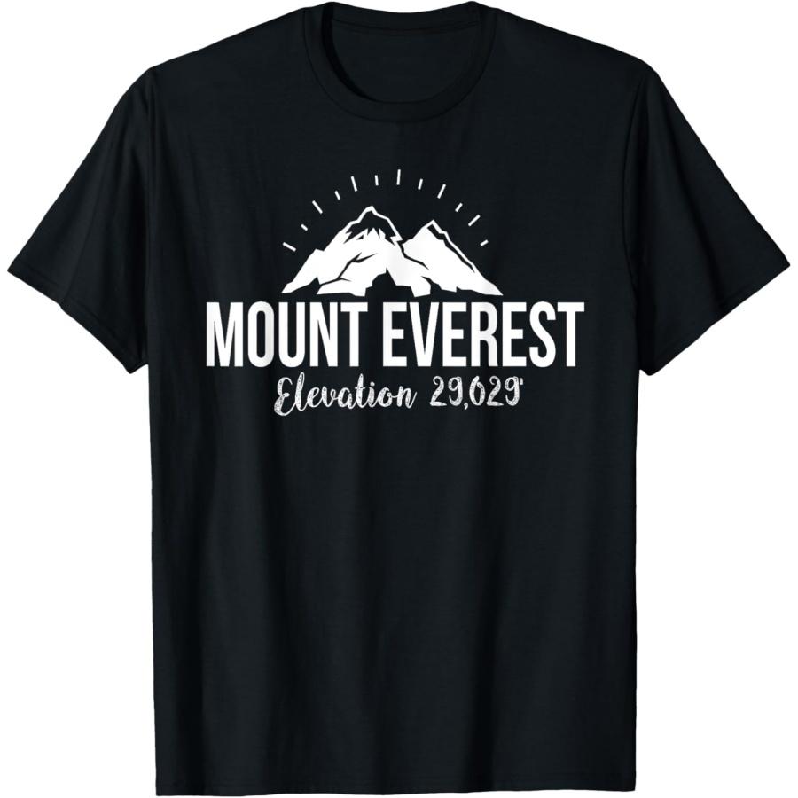 Mount Everest - Mt Everest T-Shirt T-Shirt XXXXXL чёрный
