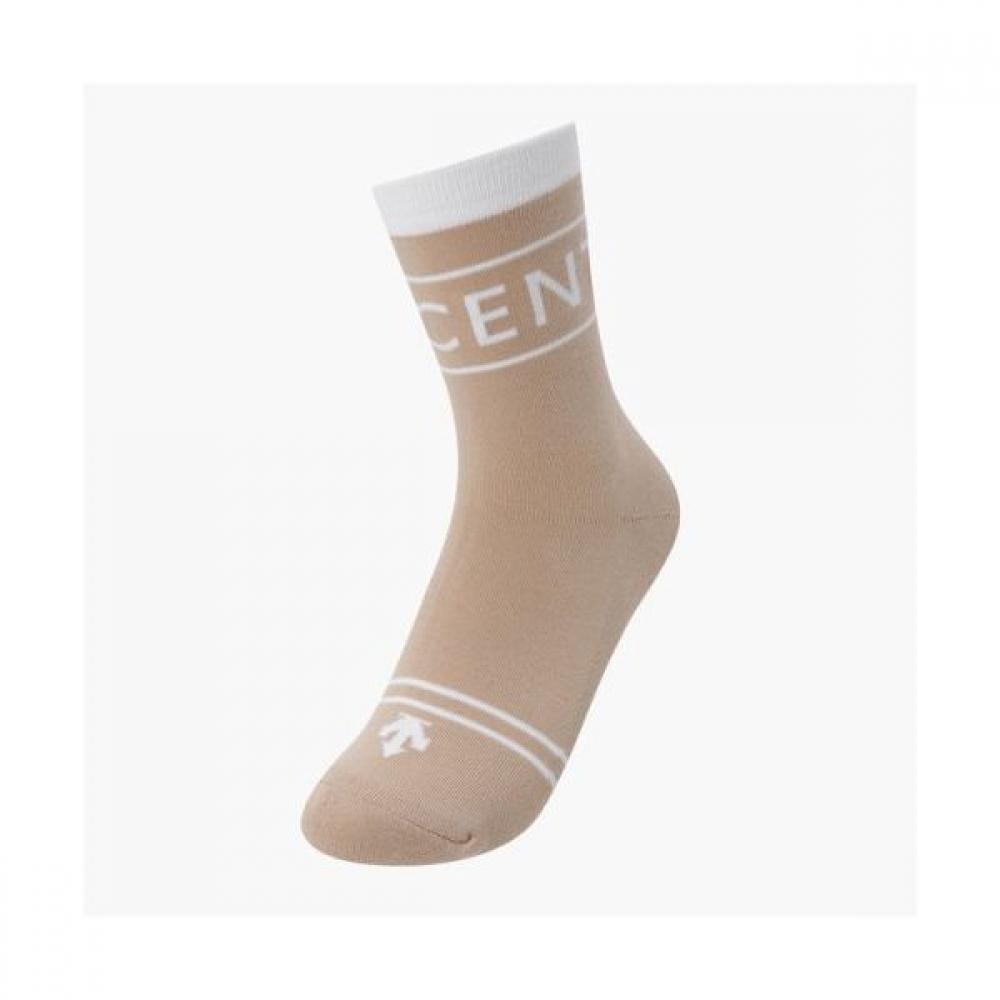 

DeScente Golf Women S Logo Point SockS DBEGDarkBEIGE/FR