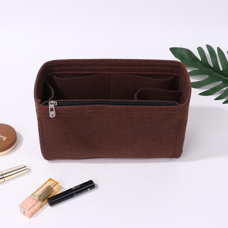 

Felt Makeup & Cosmetics Travel Organizer Bag - Medium Storage Bag