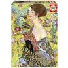 Puzzle 1000 Pieces: Lady with a Fan