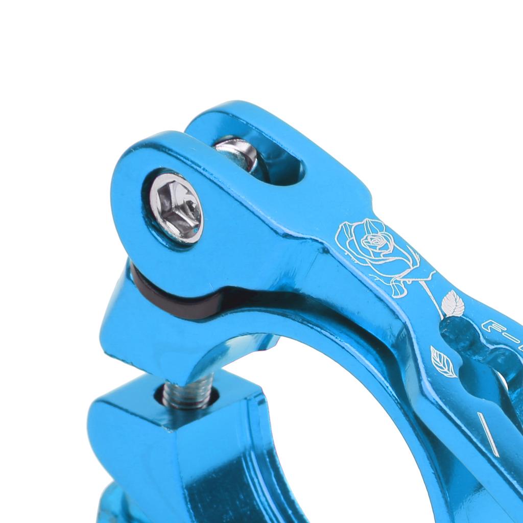 34.9mm Quick Release Seatpost Clamp Aluminum Alloy Mountain Bike Accessory