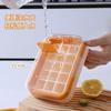 15 Grid Press Ice Machine Ice Cube Mold Food Grade Household Ice Machine Silicone Double-layer Box Easy Demoulding