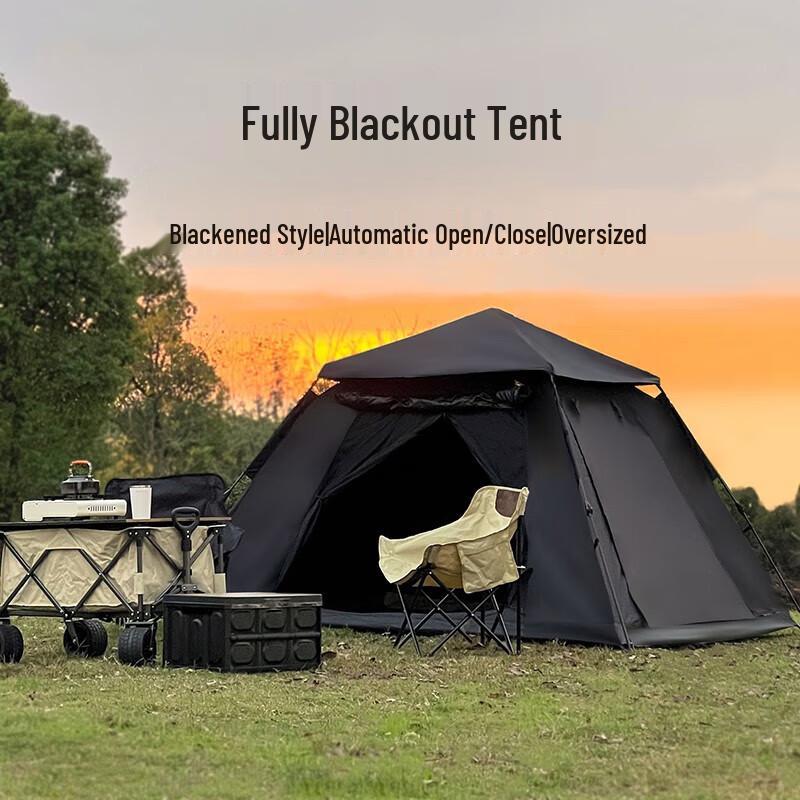FTLY ZP0502 Large Outdoor Full Blackout Tent