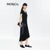 MO&Co. Deconstructed High-Waist Short-Sleeve Knit Dress