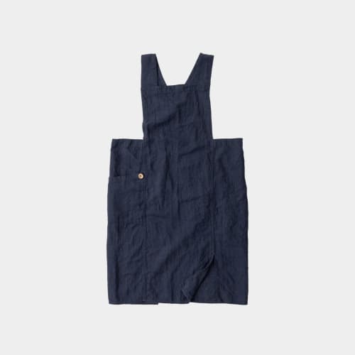 Set of 2 (Lino e Lina Full Linen Apron, Anita Nocturne A308, and Gift Bag with Ribbon)