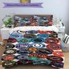 3pcs Duvet Cover Set (1*Duvet Cover + 2*Pillowcase, Without Core), NFL Print Bedding Set, Bedroom Decor, All‑Season, Birthday Gift