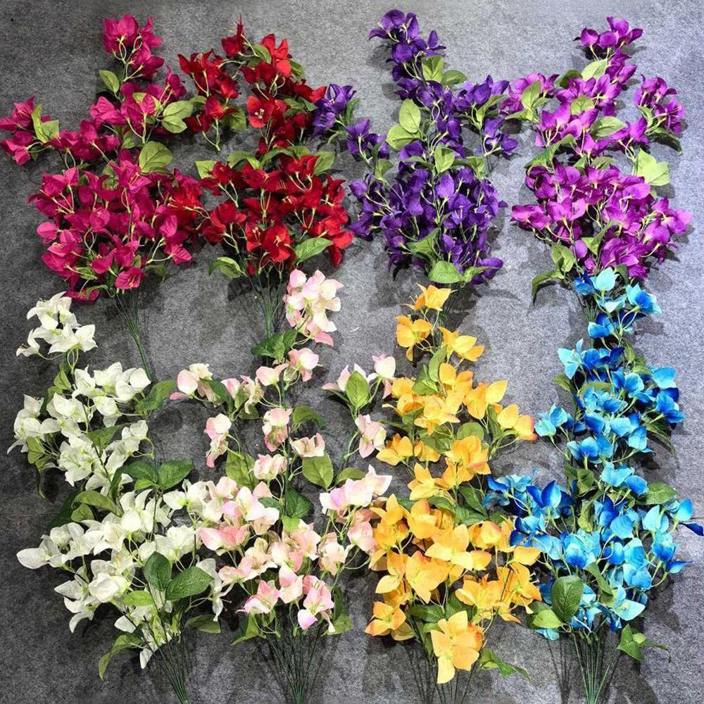 Ręcznie robione realistyczne akcesoria z kwiatowych pnączy, rośliny, wieniec, symulacja kwiatów, rattan, wisząca ozdoba ścienna