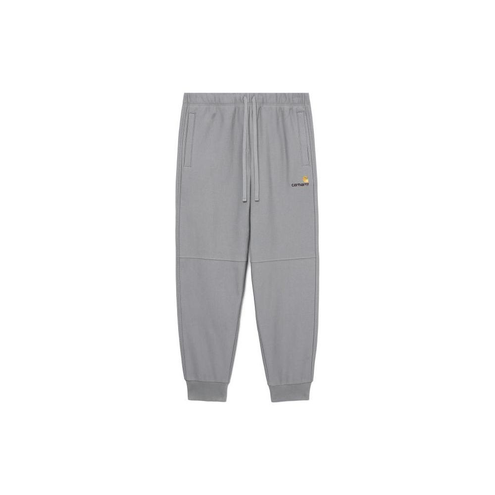 Carhartt WIP Solid Color Loose Straight Leg Casual Pants Men Bottoms CHXPTF23I042L-GYL