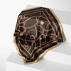 70cm*70cm  Silk Square  Scarf Women Neck Hair Tie Band Beach Hijab Kerchief Chiffon Head Headbands Bandana Female Foulard