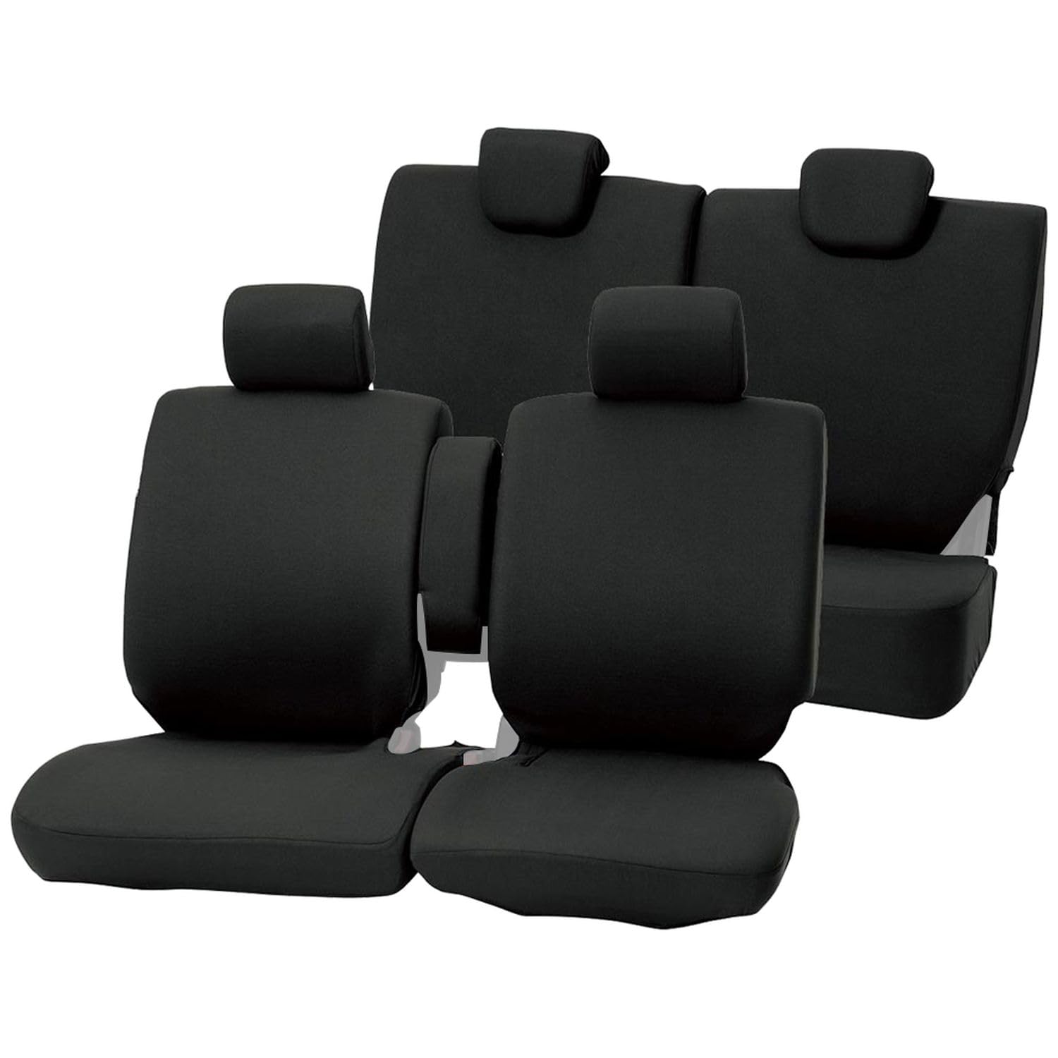 

BONFORM Сиденье Цветной Светлый Универсал Полные Чехлы, Чехлы, Автомобиль, Бесплатно, Комплект K-Скамейка, Черный, 4055-62BK чёрный