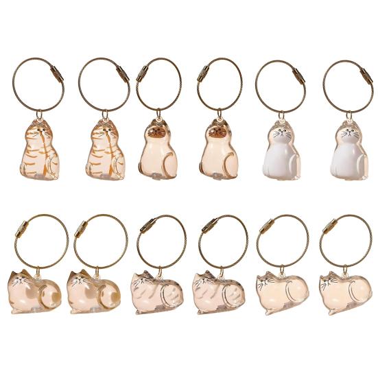 Cat Hair Storage Bottle Transparent Pet Fur Keepsake Capsule for Collecting Cat And Dog Hair Pet Memorial Urns Keychain for Cats Lover