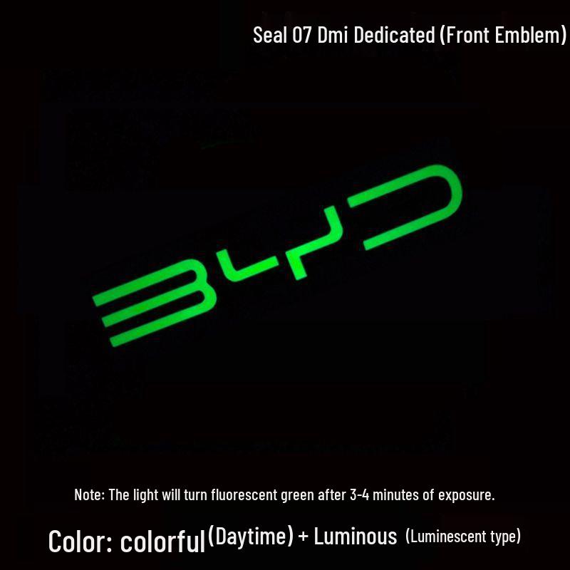 BYD Seal EV Car Logo Sticker for Color Change & Decoration (EVDMI 05, DMI 07, DMI 06, GT 06)
