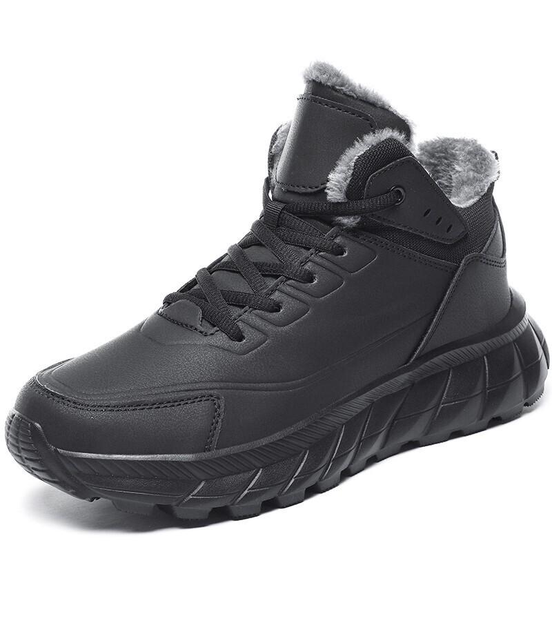 

Мужские кроссовки Outdoors Plush Теплые зимние водонепроницаемые ботинки высокого качества с нескользящей подошвой для походов Зимняя обувь для мужчин на работу 39