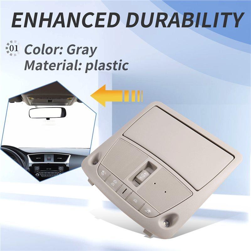 Car Roof Reading Light Sunroof Switch 26430-8990C 26430-C990D For Nissan Sentra Altima 12-18 Dome Light Eyeglass Case