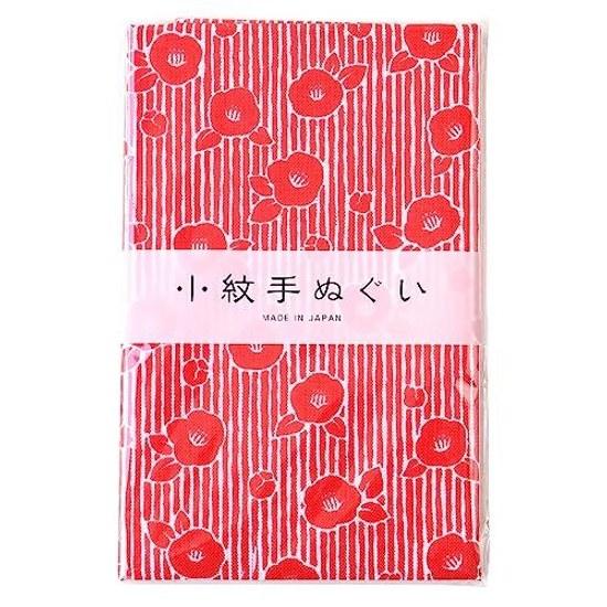 Nippon Chuko Komon Tenugui 33cm x 90cm Tsubaki MYM33228
