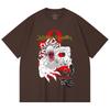 230 Gsm 100% Cotton Jujutsu Kaisen V64 Rika Print Unisex Heavy Cotton T Shirt