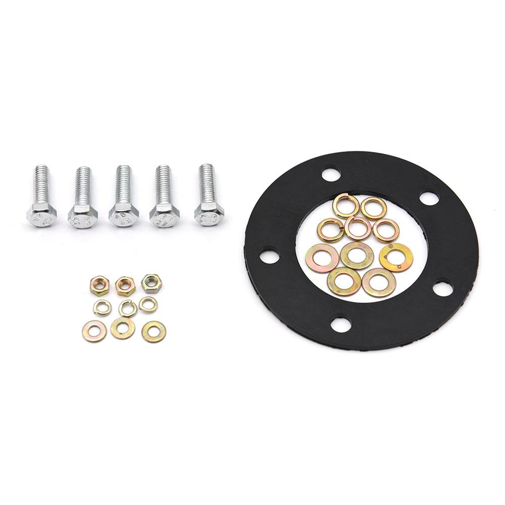 Fuel Gauge 2" 52mm Fuel Level Gauge Car Meter with Fuel Float Sensor White LED Light Black Rim Automotive Gauges 12V Car Gauge