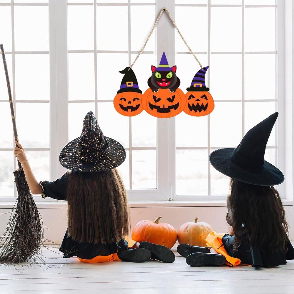 Pumpkin Shape Wooden Pumpkin Signs Wooden Pumpkin Porch Sign  Front Door Decor