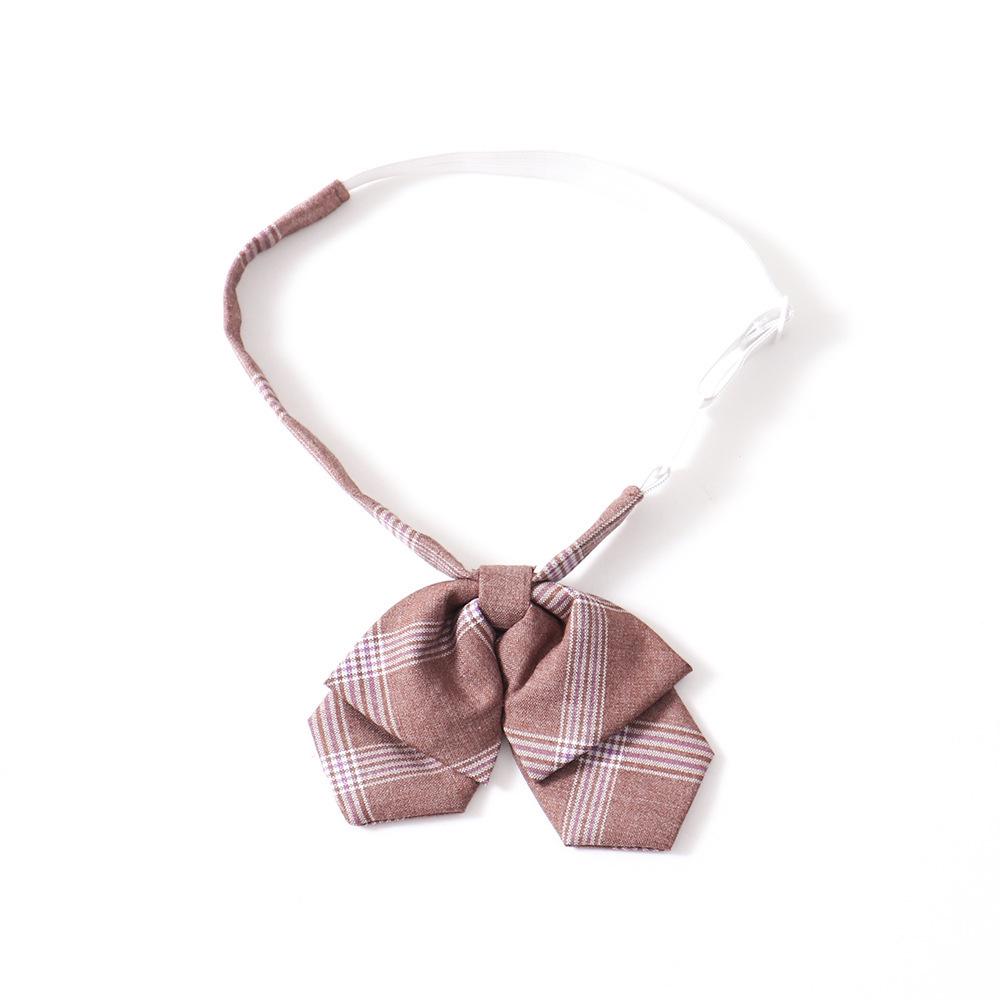 Рекламный студенческий галстук-бабочка двойной слой для формы JK