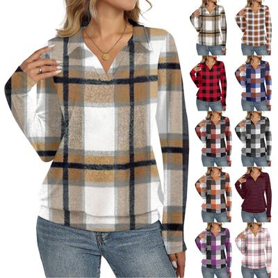 Women's Retro Printed Fashionable Long-sleeved Top