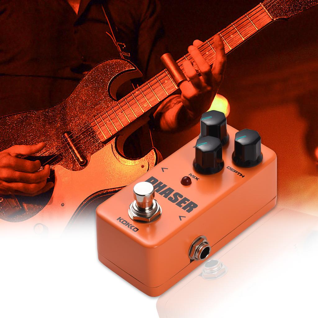 KOKKO FPH2 PHASER Electric Guitar Effect Pedal Portable Guitar Effector Phase Mini Single Electric Guitar Effect Pedal