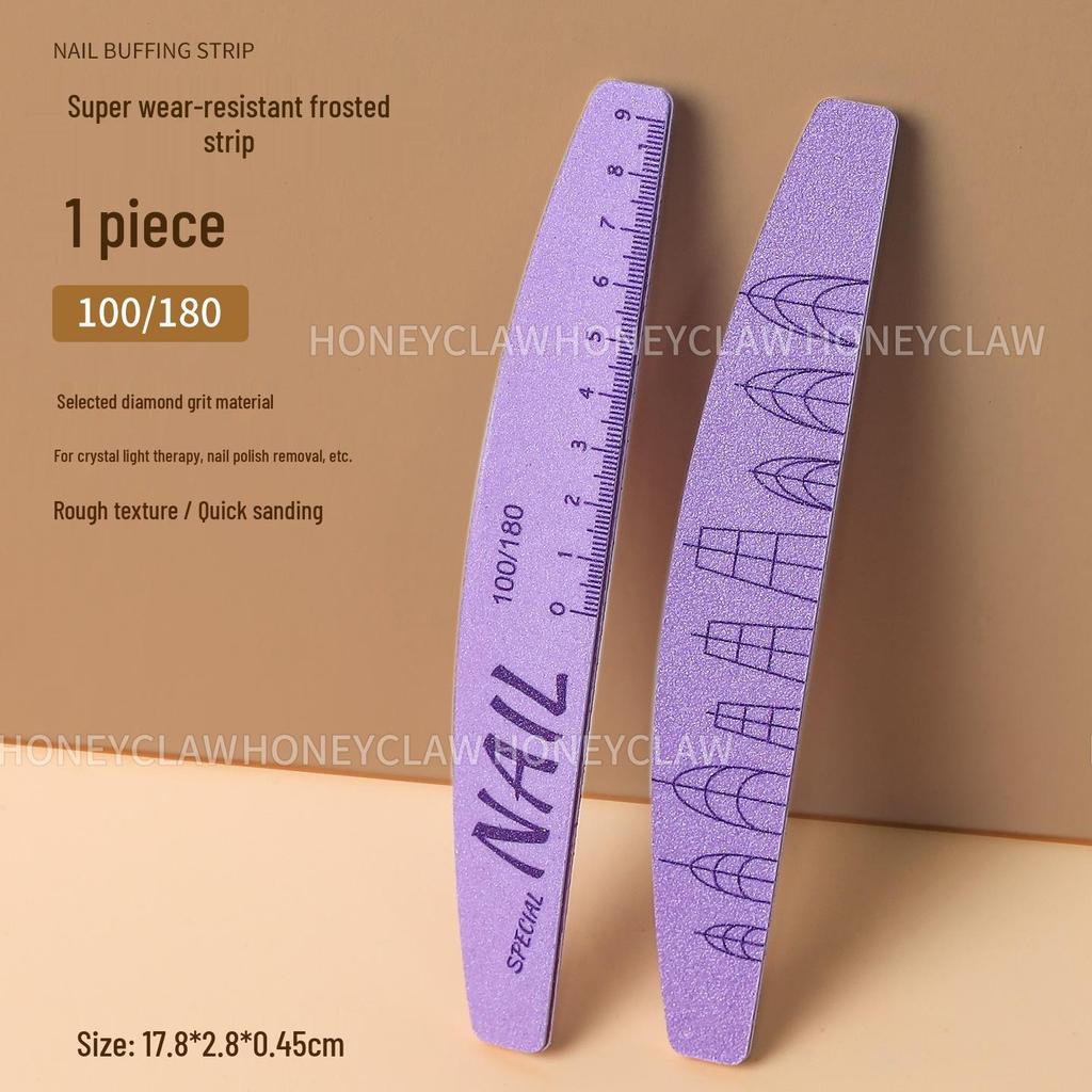 Multi-purpose Washable Nail File: Wear-resistant, Polishing & Shaping Tool