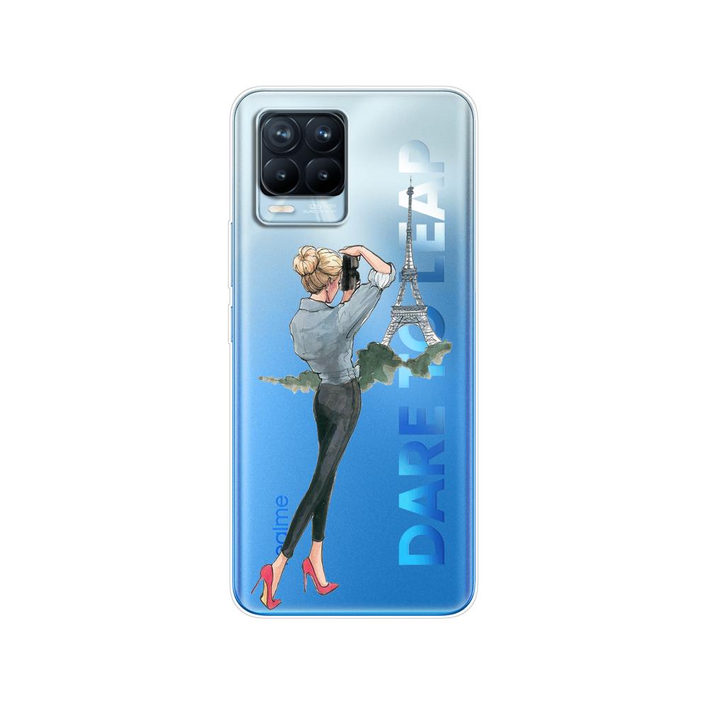 For Realme 8 Case 6.4" Soft Silicon TPU Back For Realme 8 Pro OPPO Realme8 4G RMX3085 Phone Cover Coque Capa Funda Bumper Bag