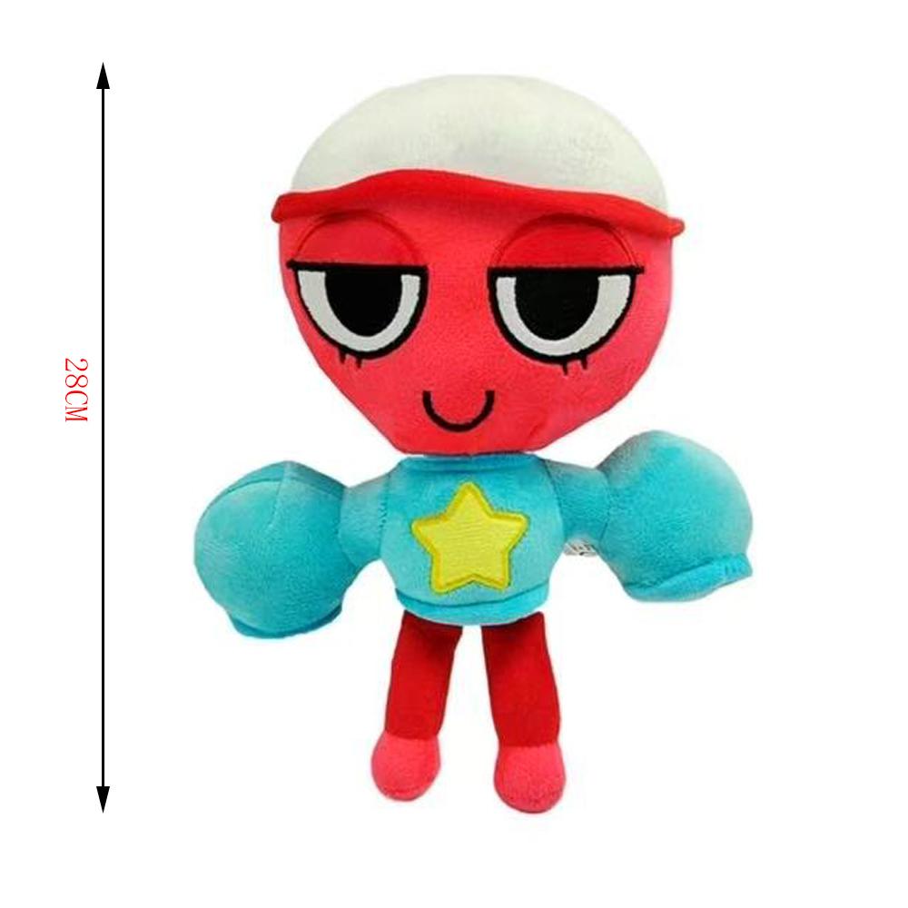 Dandy's World Plush Horror Game Dandy World Scrap Soft Stuffed Plush Toy Cute Boxten Poppys Plushie Pillow Dolls For Kids Gifts
