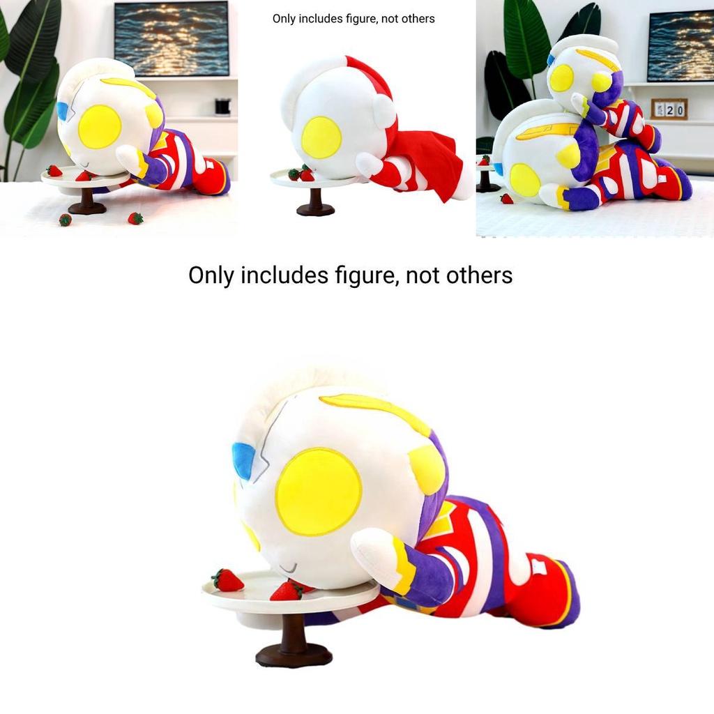 Large Ultraman Plushie Cartoon Di Jia Superman Stuffed Animal Toy Kids Festival Present