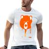 Melting Orange Ice Cream Bear TShirt T Shirts Cotton  Funny T Shirts Cotton T Shirts for Unisex Graphic Funny Tshirt