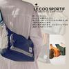 Coq Water Repellent Antibacterial Andy Lee Bicolor Shoulder Bag Khaki [Le Sportif]