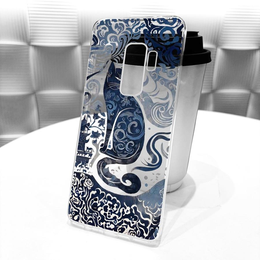 For Samsung Galaxy S9+ Case Soft Silicone Protective transparent Fashion Phone Case For SamsungS9 S 9 Plus Clear Cover Coque